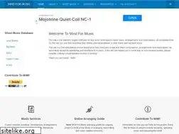Sites similar to mindformusic.com