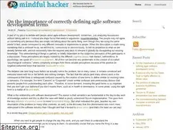 Sites similar to mindfulhacker.com