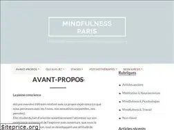 Sites similar to mindfulness-paris.fr