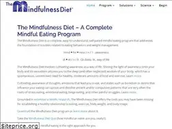 Sites similar to mindfulnessdiet.com