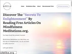 Sites similar to mindfulnessmeditations.org