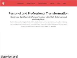 Sites similar to mindfulnesstraininginstitute.com