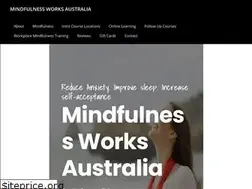 Sites similar to mindfulnessworksaustralia.com.au