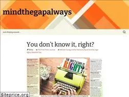 Sites similar to mindthegapalways.in
