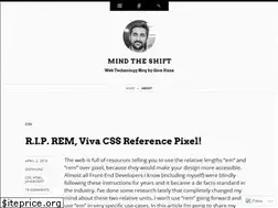 Sites similar to mindtheshift.wordpress.com