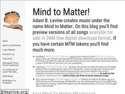 Sites similar to mindtomatter.org