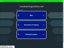 Sites similar to mindtraininginstitute.net