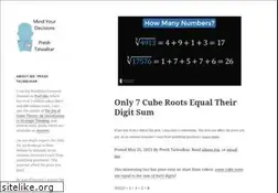 Sites similar to mindyourdecisions.com
