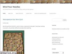Sites similar to mindyourneedles.com