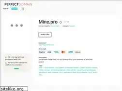 Sites similar to mine.pro