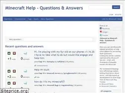 Sites similar to minecraft-answers.com