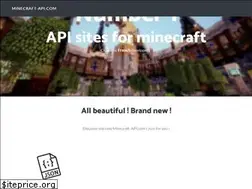 Sites similar to minecraft-api.com