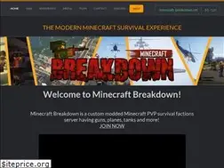 Sites similar to minecraft-breakdown.net