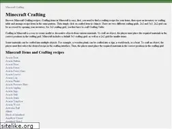 Sites similar to minecraft-crafting.org