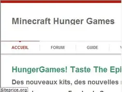 Sites similar to minecraft-hungergames.net
