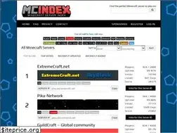 Sites similar to minecraft-index.com