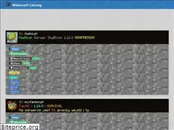 Sites similar to minecraft-list.org