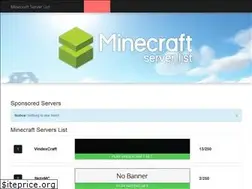 Sites similar to minecraft-server-list.net