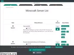 Sites similar to minecraft-server.net