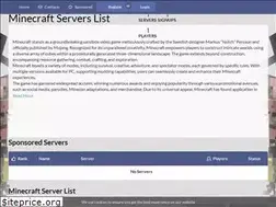 Sites similar to minecraft-server.xyz