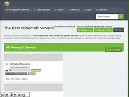 Sites similar to minecraft-serverlist.com