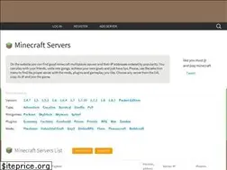 Sites similar to minecraft-servers.top