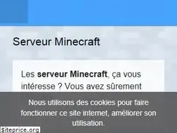 Sites similar to minecraft-serveur.fr