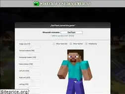 Sites similar to minecraft-skin-viewer.net
