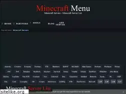 Sites similar to minecraft.menu