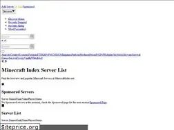 Sites similar to minecraftindex.com