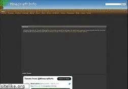 Sites similar to minecraftinfo.com