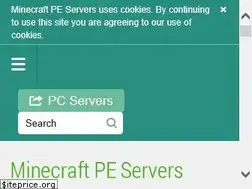 Sites similar to minecraftpeservers.org