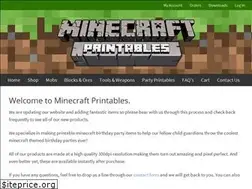 Sites similar to minecraftprintables.com