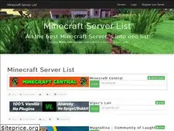 Sites similar to minecraftserverlist.pro