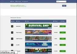 Sites similar to minecraftservers.org