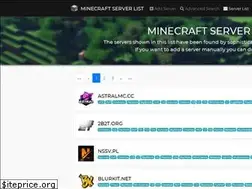 Sites similar to minecraftserverslist.net
