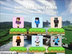 Sites similar to minecraftskins.party