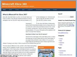 Sites similar to minecraftxbox.org