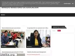 Sites similar to mineduministeriodeeducacion.blogspot.com
