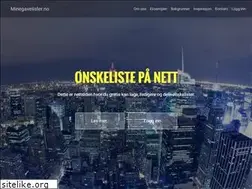 Sites similar to minegavelister.no