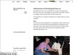 Sites similar to mineoppskrifter.no
