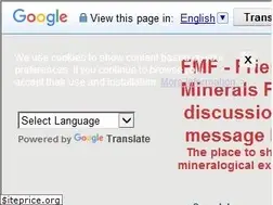 Sites similar to mineral-forum.com