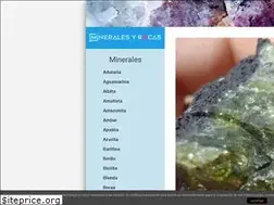 Sites similar to mineralesyrocas.com