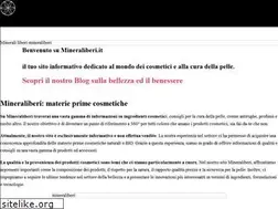 Sites similar to mineraliberi.it