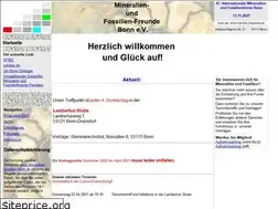 Sites similar to mineralien-fossilien-bonn.de