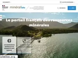 Sites similar to mineralinfo.fr