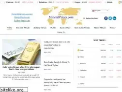 Sites similar to mineralprices.com