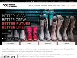 Sites similar to mineralresources.com.au