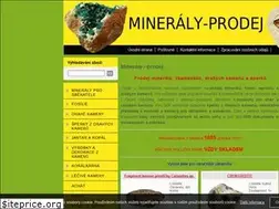 Sites similar to mineraly-prodej.cz
