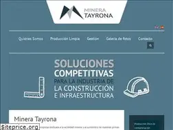 Sites similar to mineratayrona.com.co